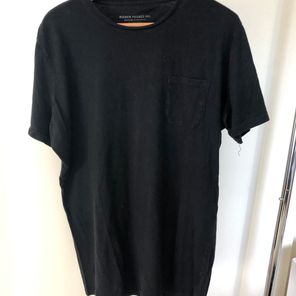 Richer Poorer crew pocket tee